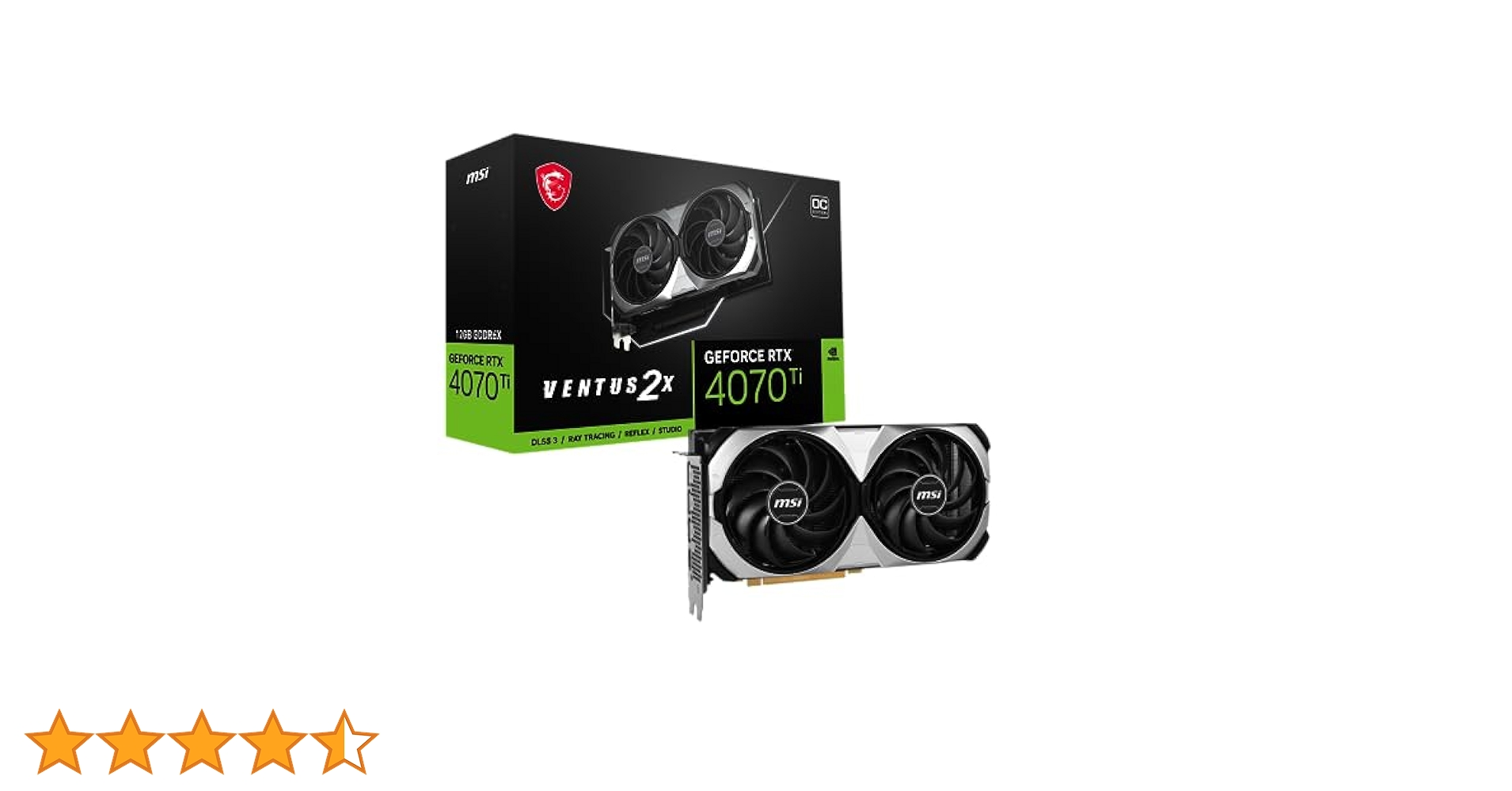ボカロさん専用MSI VENTUS 2X GeForce RTX 4070 Ti Amazon | MSI GeForce RTX 4070 Ti VENTUS 2X E 12G OC 2ファン
